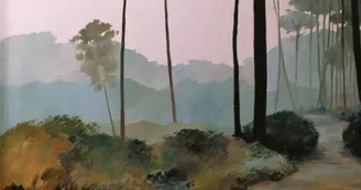 Tableau_Michel_BROSSEAU_Galerie_Conservatoire_Landes_Gascogne Tableau_Michel_BROSSEAU_Galerie_Conservatoire_Landes_Gascogne